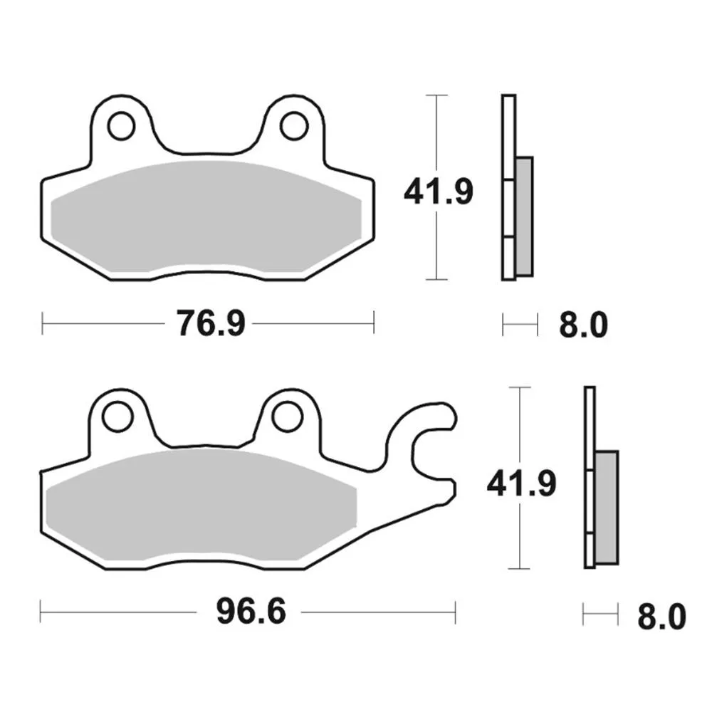 BREMBO Ön Fren Balatası (215) 07YA22SA