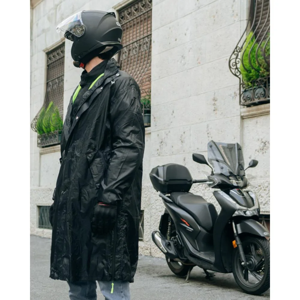 OJ Compact Over Parka Yağmurluk Siyah M