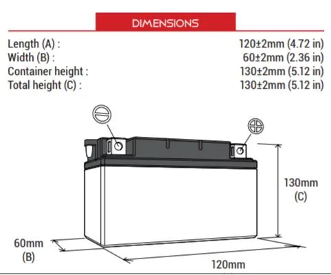 BS BATTERY BB5L - B (DRY) Motosiklet Aküsü