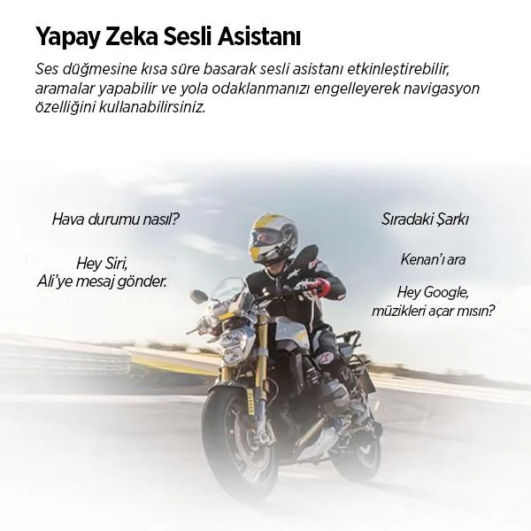 BLAISE GT1 Bluetooth Motosiklet Intercom Siyah