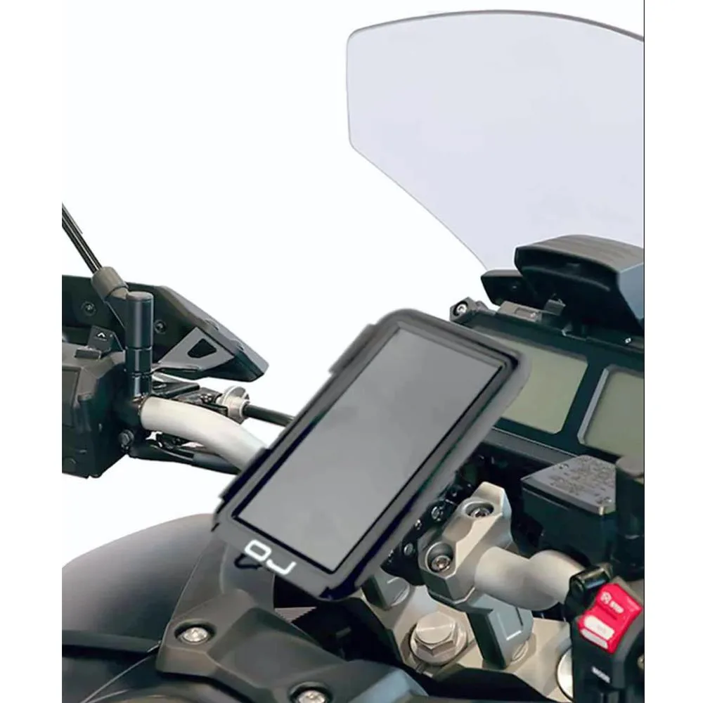 OJ Holder Shell 6,3 Inc Dokunmatik Kapaklı Su Geçirmez Motosiklet Telefon Tutucu M246