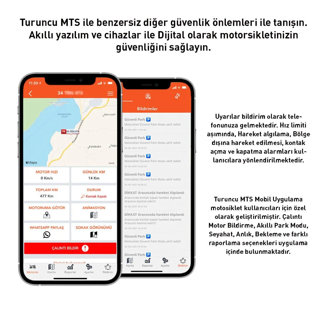 Turuncu Motosiklet Takip Cihazı ( 24 Aylık )
