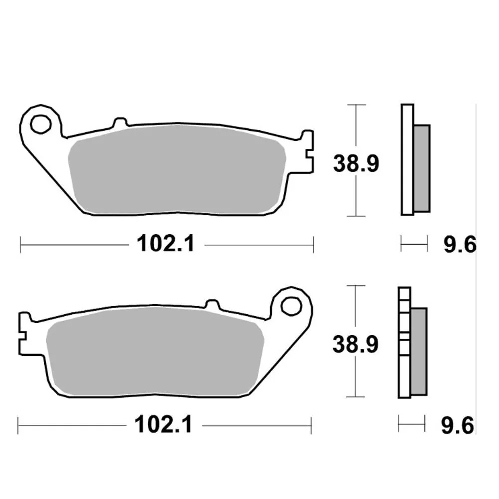 BREMBO Ön Fren Balata NC750 Sinter (196) 07HO41SA