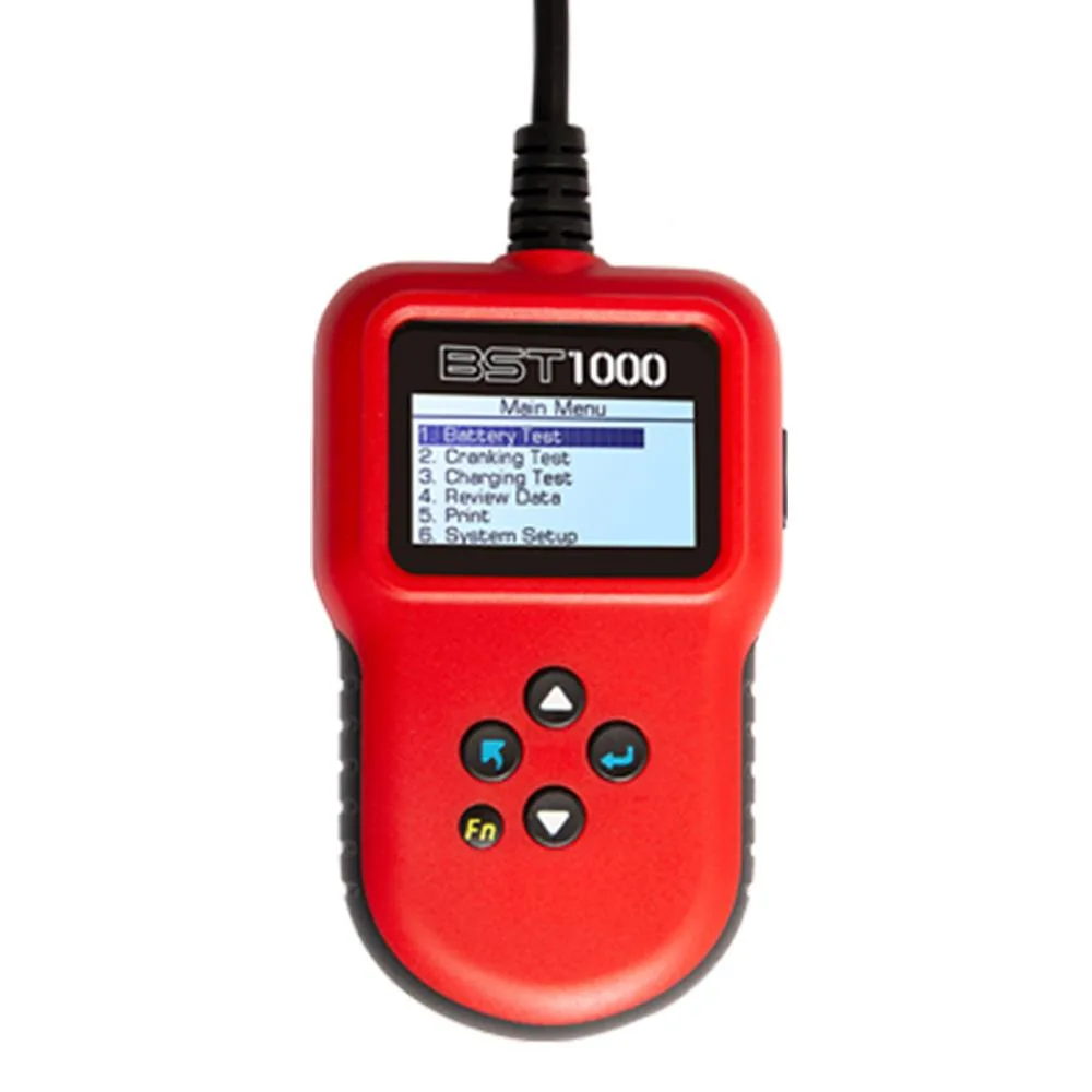 BS BATTERY BST1000 Kurşun Asit ve Lıthıum Akü Test Cihazı (Otomobil+ Motosiklet)
