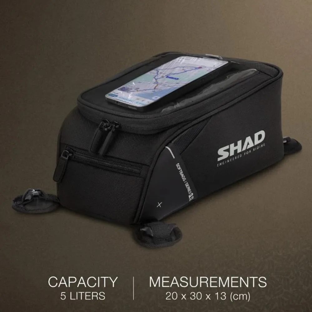 SHAD SL12M Mıknatıslı Depo Üstü Çanta 5 Litre X0SL121M