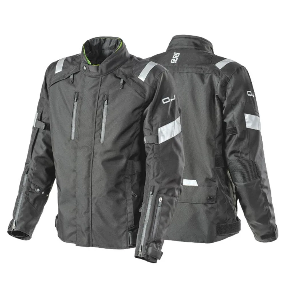 OJ Crossway Man Motosiklet Ceketi Siyah M
