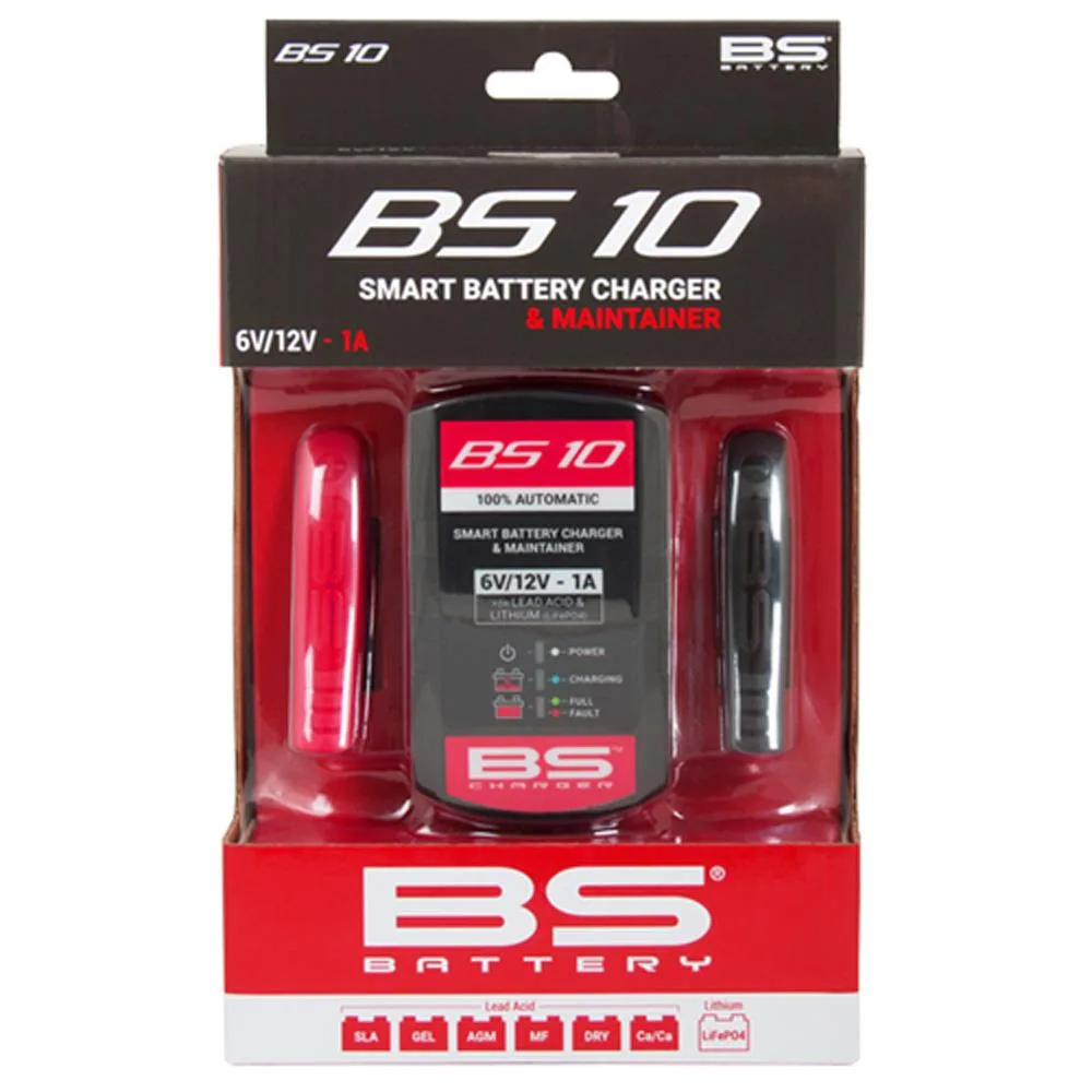 BS BATTERY BS10 Otomatik Akü Şarj Cihazı 6V/12V