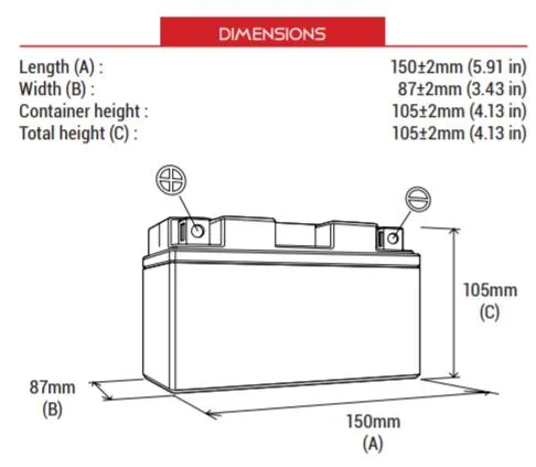 BS BATTERY BTX9-BS Motosiklet Aküsü