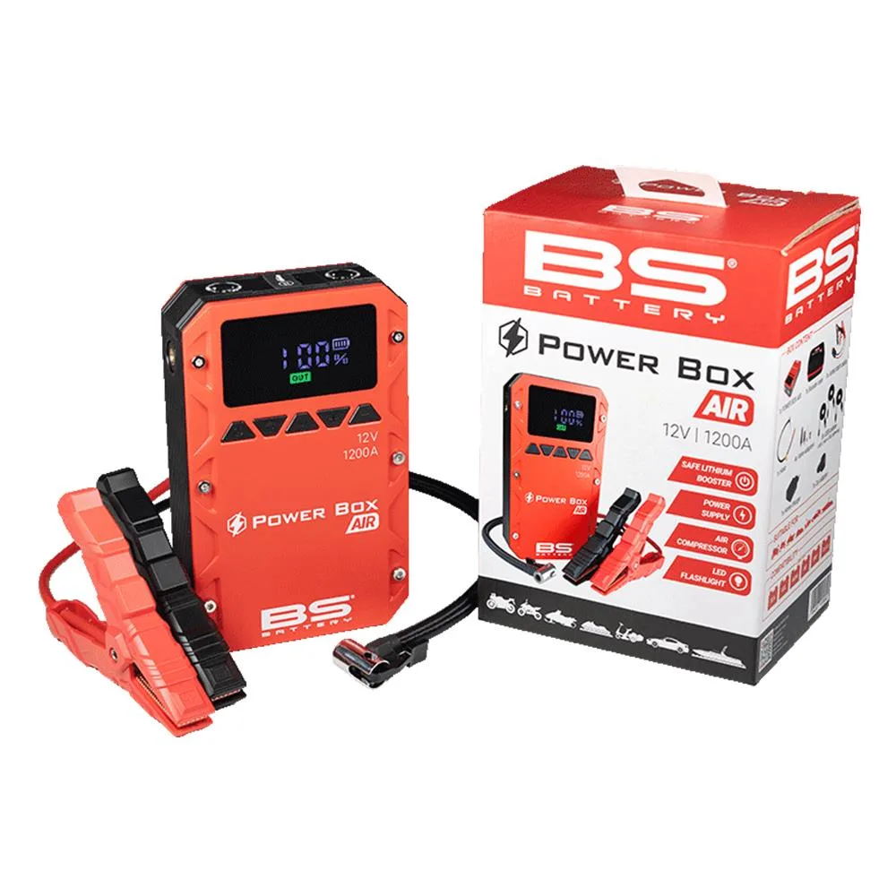 BS BATTERY PB02 Powerbox Air Akü Takviye Cihazı Lastik Hava Pompası 700589