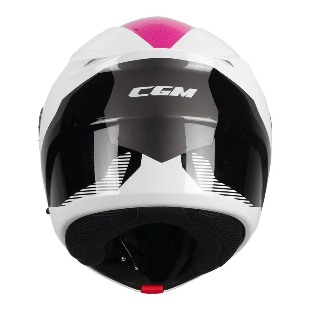 CGM 568S Ber Çene Açılır Kask Siyah / Fuşya - M