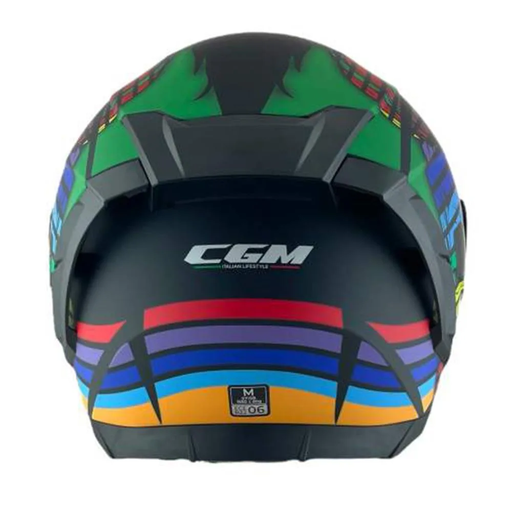 CGM 311X Blast Skull Kapalı Kask Gökkuşağı L
