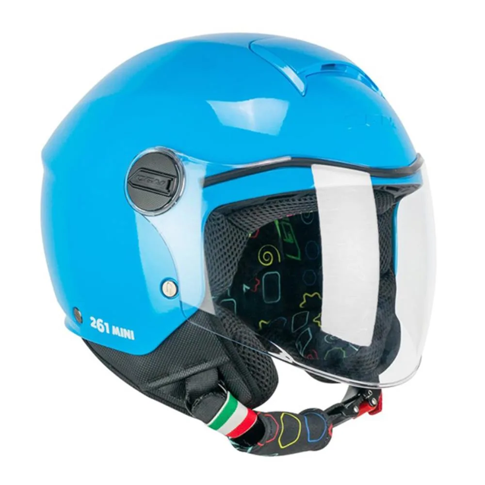 CGM 261A Mini Mono Çocuk Kaskı Gökmavi / YXL